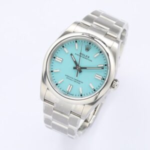 ĐỒNG HỒ ROLEX OYSTER PERPETUAL NAM DÂY KIM LOẠI EW FACTORY REP 1:1 36MM