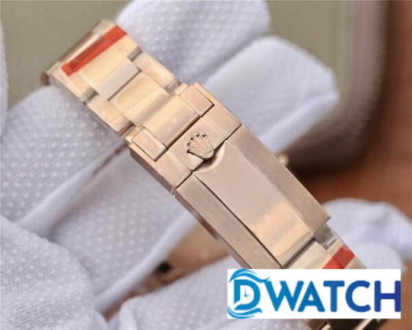 ĐỒNG HỒ ROLEX GMT-MASTER ll NAM MÁY CƠ MÀU ROSE GOLD EW FACTORY REP 1:1 CAO CẤP 40MM