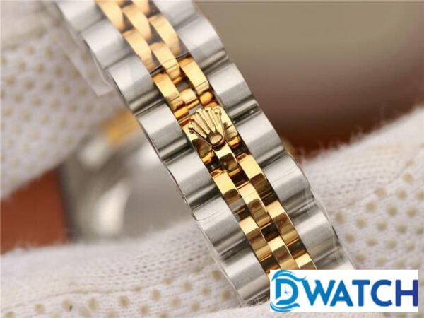 ĐỒNG HỒ NỮ ROLEX DATEJUST NIỀNG KHÍA MẶT SỐ TRẮNG FAKE CAO CẤP 28MM