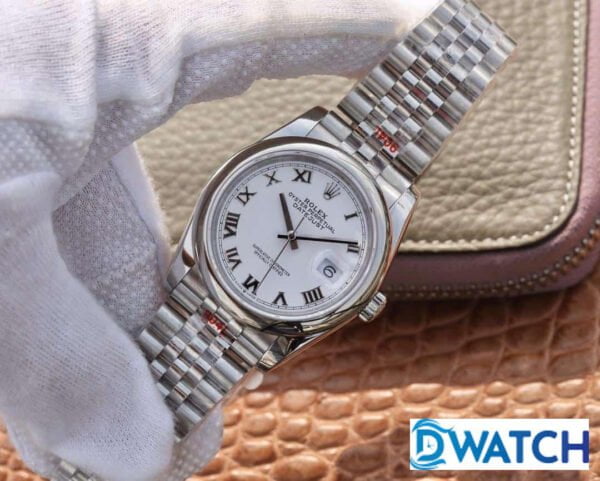 ĐỒNG HỒ CƠ NAM DÂY KIM LOẠI ROLEX DATEJUST REPLICA 1:1 CAO CẤP 36MM