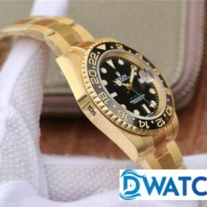 ĐỒNG HỒ ROLEX GMT-MASTER ll NAM MÁY CƠ MẶT ĐEN 4 KIM EW FACTORY REP 1:1 CAO CẤP 40MM
