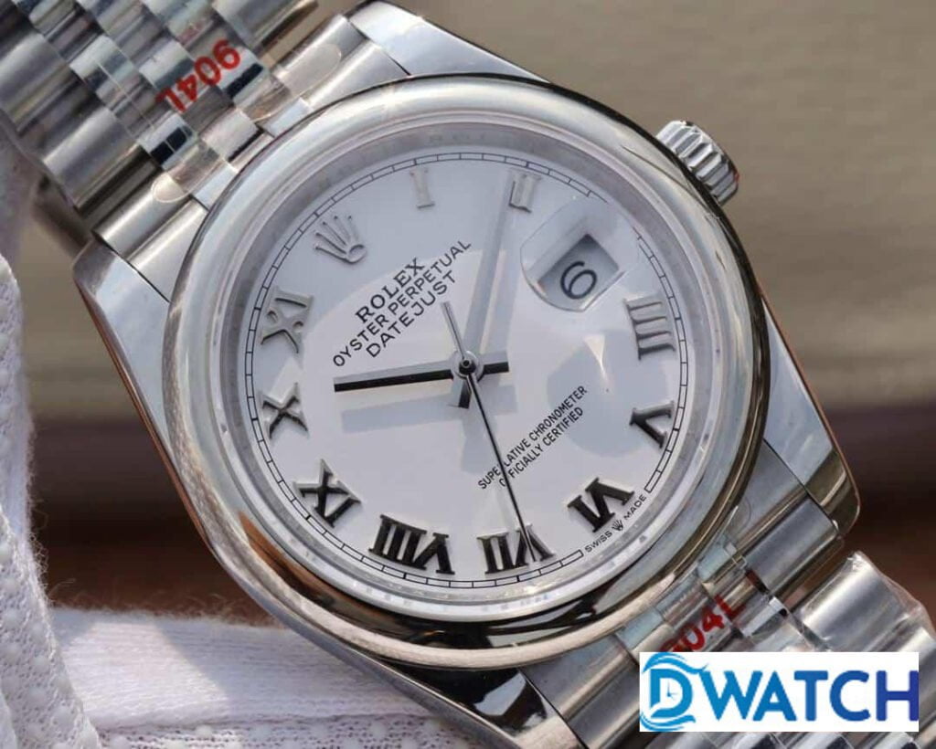 ĐỒNG HỒ CƠ NAM DÂY KIM LOẠI ROLEX DATEJUST REPLICA 1:1 CAO CẤP 36MM