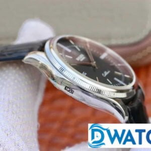 ĐỒNG HỒ ROLEX CELLINI NAM MÁY CƠ DÂY DA MẶT ĐEN REPLICA 1:1 CAO CẤP 39MM