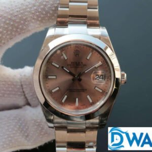 ĐỒNG HỒ ROLEX DATEJUST 126333 MẶT SỐ NÂU CHẢY TIA REPLICA CAO CẤP 40MM