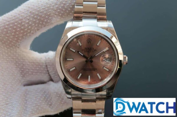 ĐỒNG HỒ ROLEX DATEJUST 126333 MẶT SỐ NÂU CHẢY TIA REPLICA CAO CẤP 40MM