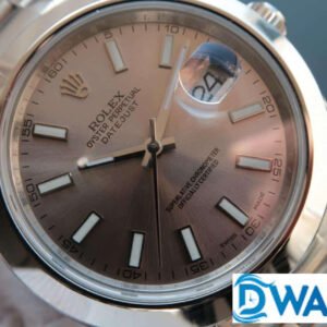 ĐỒNG HỒ ROLEX DATEJUST 126333 MẶT SỐ NÂU CHẢY TIA REPLICA CAO CẤP 40MM