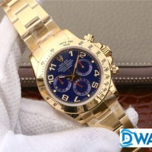 ĐỒNG HỒ ROLEX NAM CỌC SỐ HỌC TRÒ DÂY KIM LOẠI ROLEX DAYTONA CHRONOGRAPH REP 1:1 40MM