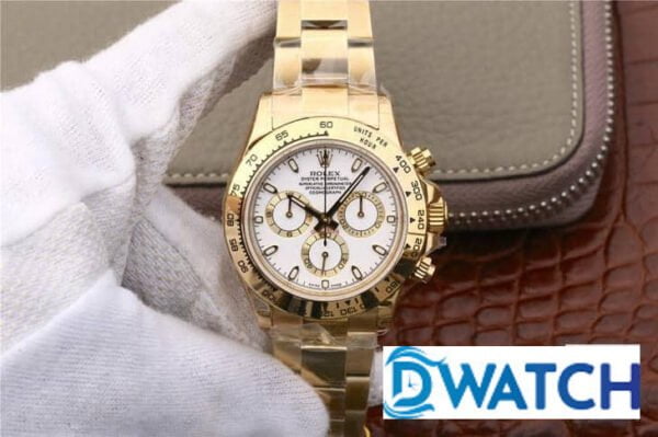 ĐỒNG HỒ ROLEX DAYTONA CHRONOGRAP NAM MÁY CƠ 6 KIM REPLICA 1:1 CAO CẤP 40MM