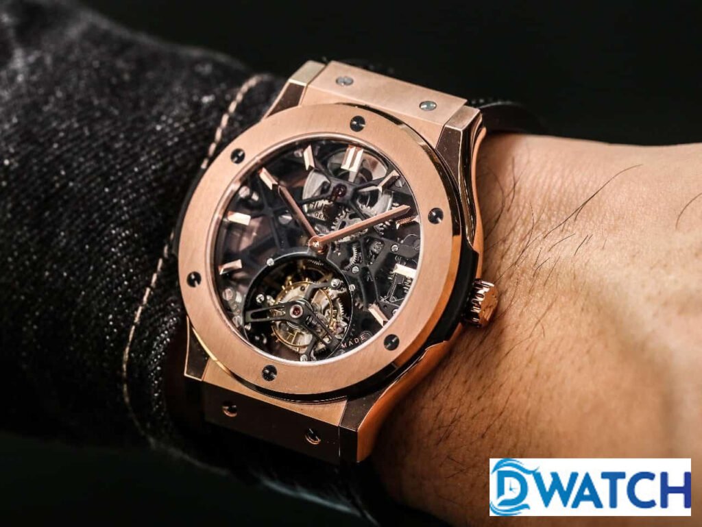 ĐỒNG HỒ NAM HUBLOT CLASSIC FUSION TOURBILON REPLICA 1:1 CAO CẤP 42MM