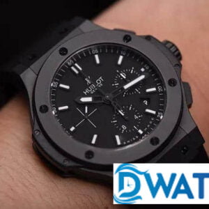 ĐỒNG HỒ NAM HUBLOT BIG BANG DÂY CAO SU ALLBLACK CERAMIC FAKE 44MM