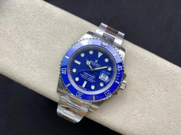 ĐỒNG HỒ ROLEX SUBMARINER CƠ NAM MẶT XANH VS FACTORY REP 1:1 40MM