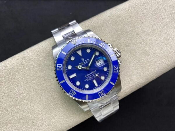 ĐỒNG HỒ ROLEX SUBMARINER CƠ NAM MẶT XANH VS FACTORY REP 1:1 40MM