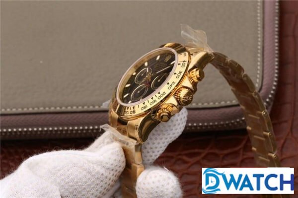 ĐỒNG HỒ NAM ROLEX COSMOGRAPH DAY-TONA 116508 MẶT SỐ ĐEN REPLICA 11 40MM