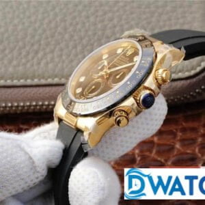 ĐỒNG HỒ CƠ NAM DÂY CAO SU ROLEX DAYTONA CHRONOGRAPH REPLICA 1:1 CAO CẤP 40MM