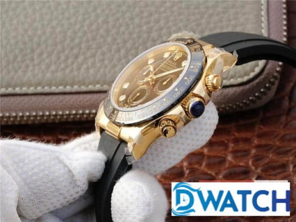 ĐỒNG HỒ CƠ NAM DÂY CAO SU ROLEX DAYTONA CHRONOGRAPH REPLICA 1:1 CAO CẤP 40MM