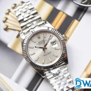 ĐỒNG HỒ NAM MÁY CƠ DÂY KIM LOẠI ROLEX DATEJUST AR FACTORY REPLICA 1:1 CAO CẤP 40MM