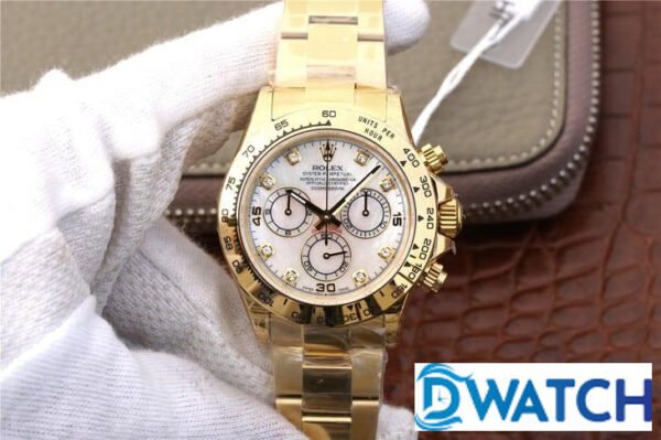 ĐỒNG HỒ NAM ROLEX COSMOGRAPH DAY-TONA 116528 ALL GOLAD REPLICA CAO CẤP 40MM