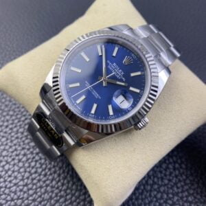 ĐỒNG HỒ ROLEX DATEJUST CƠ NAM MẶT XANH CLEAN FACTORY REP 1:1 41MM