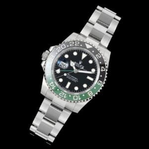 ĐỒNG HỒ NAM ROLEX GMT-MASTER II REP CAO CẤP DÂY ĐEO THÉP KHÔNG GỈ 40MM