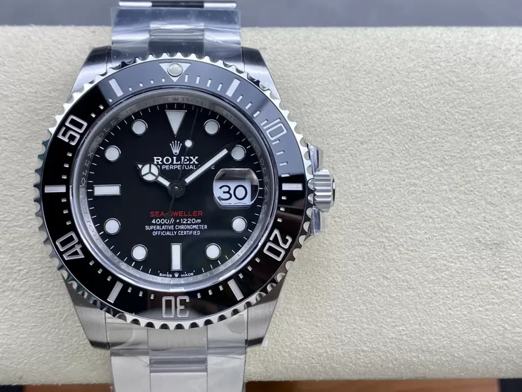 ĐỒNG HỒ NAM ROLEX SEA-DWELLER REPLICA CAO CẤP BEZEL QUAY 360 43MM