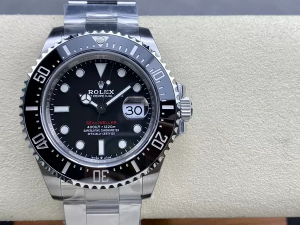 ĐỒNG HỒ NAM ROLEX SEA-DWELLER REPLICA CAO CẤP BEZEL QUAY 360 43MM
