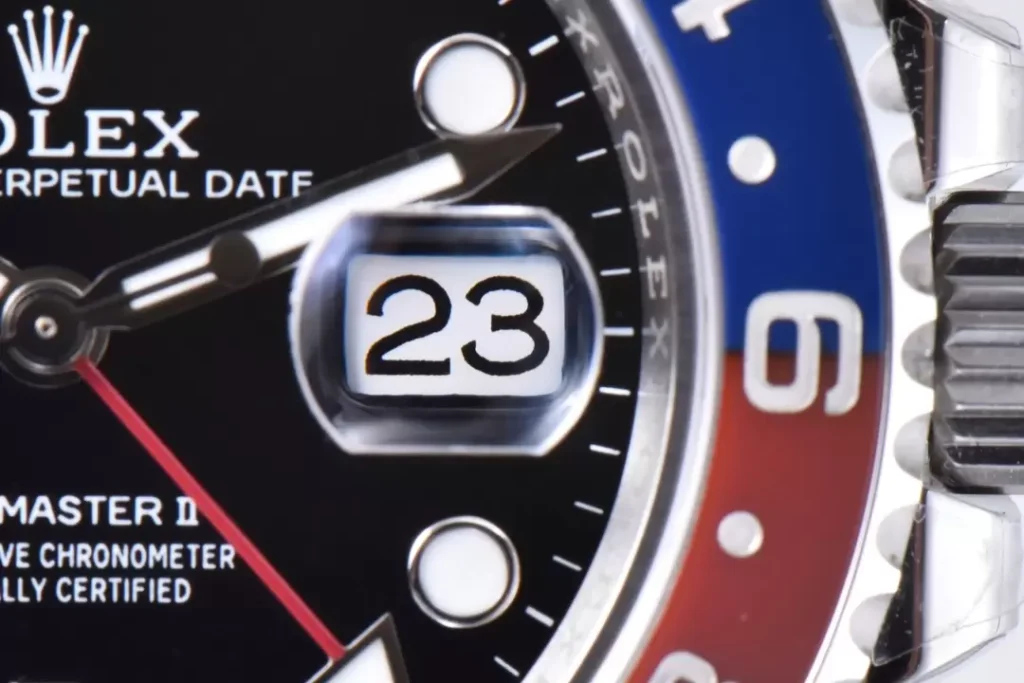 ĐỒNG HỒ NAM ROLEX GMT-MASTER II CLEAN REPLICA 1:1 4 KIM PHỦ DẠ QUANG 40MM