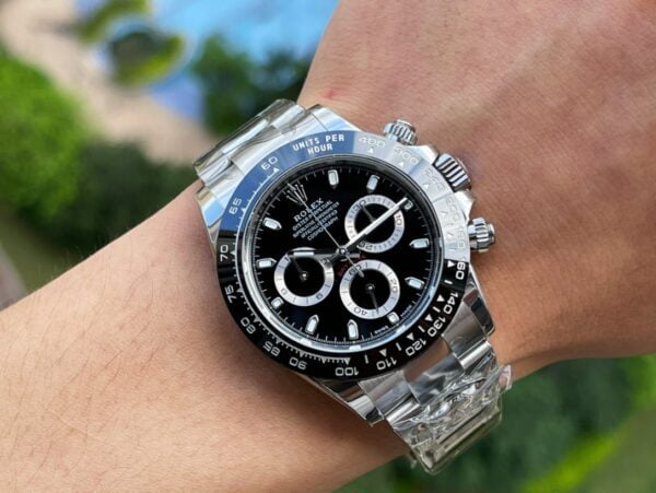 ĐỒNG HỒ NAM ROLEX DAYTONA REPLICA CAO CẤP DÙNG COSMOGRAPH 6 KIM 40MM