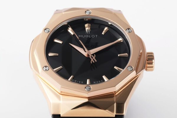 ĐỒNG HỒ NAM HUBLOT ORLINSKI REPLICA 1:1 VÀNG HỒNG DÂY CAO SU ĐEN 40MM