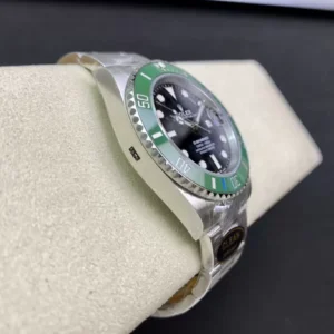 ĐỒNG HỒ NAM ROLEX SUBMARINER REPLICA 1:1 BEZEL XANH PHỦ DẠ QUANG 40MM