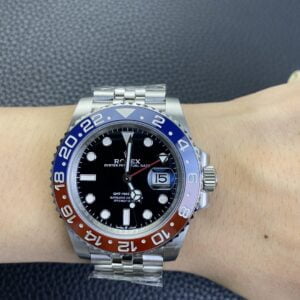 ĐỒNG HỒ CƠ NAM ROLEX GMT-MASTER ll CLEAN FACTORY REPLICA 1:1 40MM