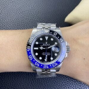 ĐỒNG HỒ ROLEX BATMAN GMT-MASTER ll NAM MÁY CƠ CLEAN FACTORY REP 1:1 40MM