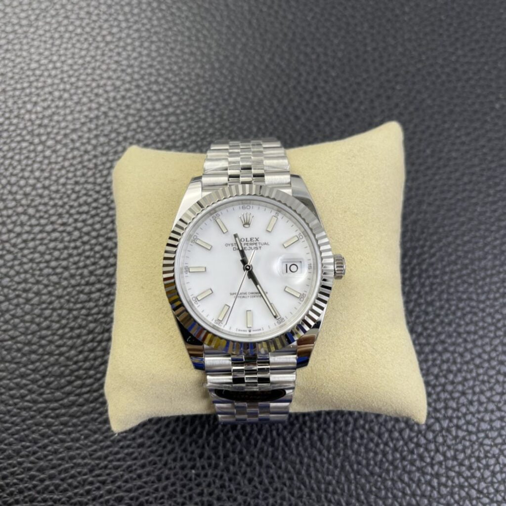 ĐỒNG HỒ NAM DÂY KIM LOẠI ROLEX DATEJUST CLEAN FACTORY REP 1:1 41MM