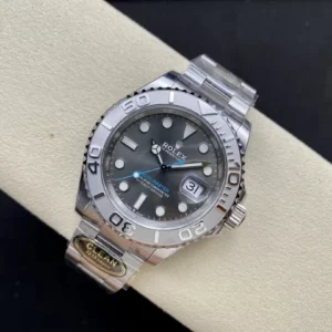 ĐỒNG HỒ NAM ROLEX YACHT-MASTER REPLICA CAO CẤP MẶT SỐ XÁM CHẢY TIA 40MM