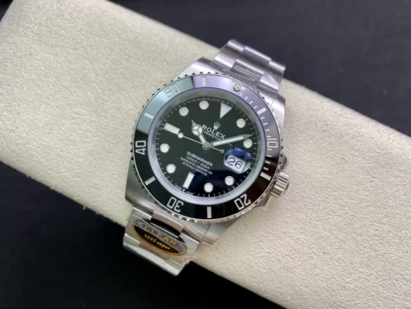 ĐỒNG HỒ NAM ROLEX SUBMARINER REP CAO CẤP MẶT SỐ ĐEN THÉP KHÔNG GỈ 41MM