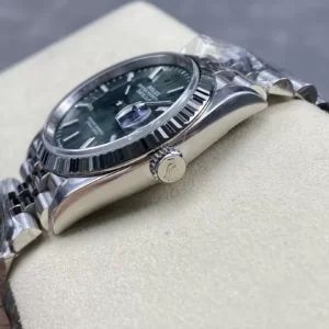 ĐỒNG HỒ NAM ROLEX DATEJUST CLEAN REPLICA 1:1 MẶT SỐ CHẢY TIA 3 KIM 36MM