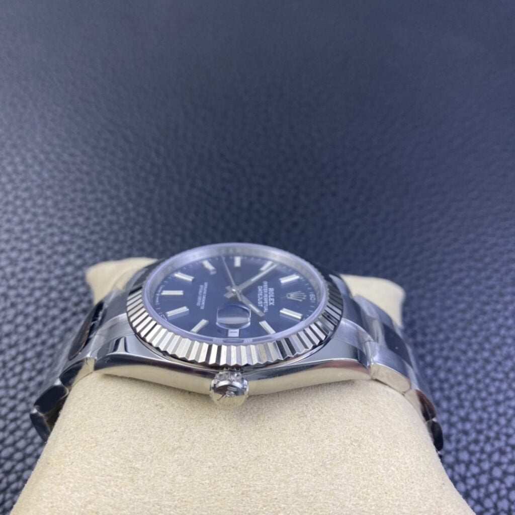 ĐỒNG HỒ ROLEX DATEJUST CƠ NAM MẶT XANH CLEAN FACTORY REP 1:1 41MM