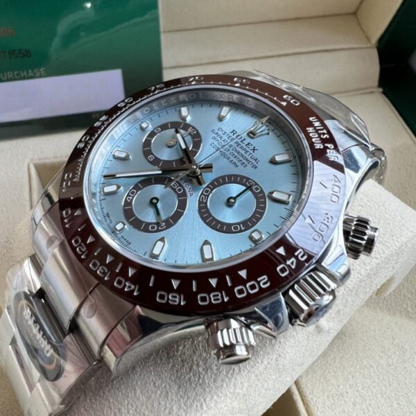 ĐỒNG HỒ NAM ROLEX DAYTONA REPLICA 1:1 MẶT SỐ XANH NOOIT BẬT CÁ TÍNH 40MM