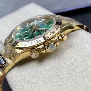 ĐỒNG HỒ NAM ROLEX DAYTONA REPLICA 1:1 MẶT SỐ XANH CHẢY TIA TINH XẢO 40MM