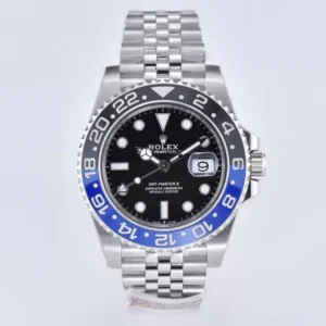 ĐỒNG HỒ NAM ROLEX GMT-MASTER II CLEAN REPLICA CAO CẤP VÒNG GỐM HAI MÀU 40MM