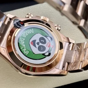 ĐỒNG HỒ NAM ROLEX DAYTONA REPLICA 1:1 MẶT SỐ ĐEN CỌC SỐ ĐÍNH ĐÁ 40MM