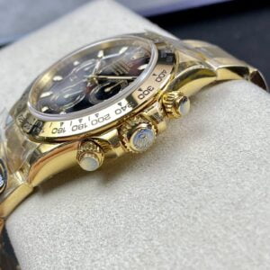 ĐỒNG HỒ NAM ROLEX DAYTONA REPLICA CAO CẤP DÂY ĐEO VÀNG GOLD 40MM