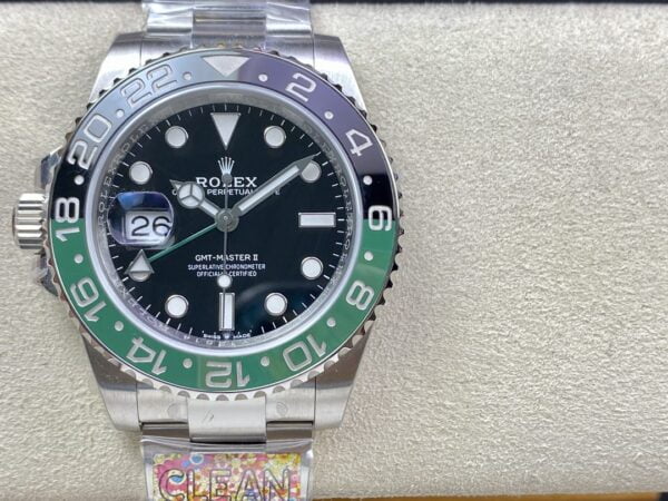 ĐỒNG HỒ NAM ROLEX GMT-MASTER ll REPLICA CAO CẤP BEZEL THỂ THAO 40MM
