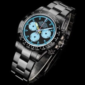 ĐỒNG HỒ NAM ROLEX DAYTONA REP CAO CẤP CỌC SỐ XANH TRẺ TRUNG 40MM