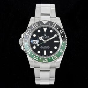 ĐỒNG HỒ NAM ROLEX GMT-MASTER II REP CAO CẤP DÂY ĐEO THÉP KHÔNG GỈ 40MM