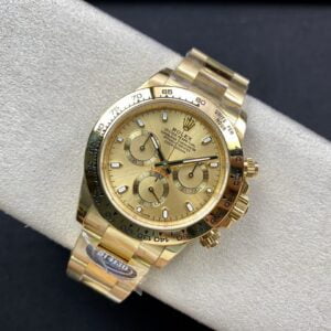 ĐỒNG HỒ NAM ROLEX DAYTONA REP CAO CẤP 6 KIM MÀU FULL VÀNG GOLD 40MM