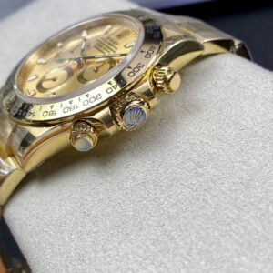 ĐỒNG HỒ NAM ROLEX DAYTONA REP CAO CẤP 6 KIM MÀU FULL VÀNG GOLD 40MM