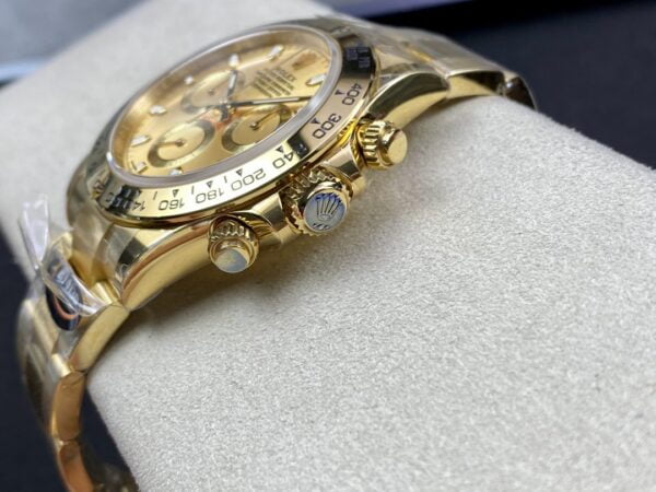 ĐỒNG HỒ NAM ROLEX DAYTONA REP CAO CẤP 6 KIM MÀU FULL VÀNG GOLD 40MM