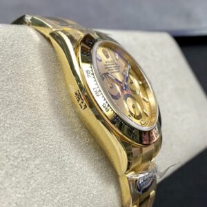 ĐỒNG HỒ NAM ROLEX DAYTONA REP CAO CẤP 6 KIM MÀU FULL VÀNG GOLD 40MM