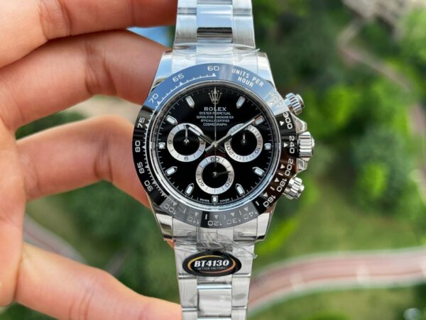 ĐỒNG HỒ NAM ROLEX DAYTONA REPLICA CAO CẤP DÙNG COSMOGRAPH 6 KIM 40MM