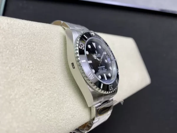 ĐỒNG HỒ NAM ROLEX SUBMARINER REP CAO CẤP MẶT SỐ ĐEN THÉP KHÔNG GỈ 41MM